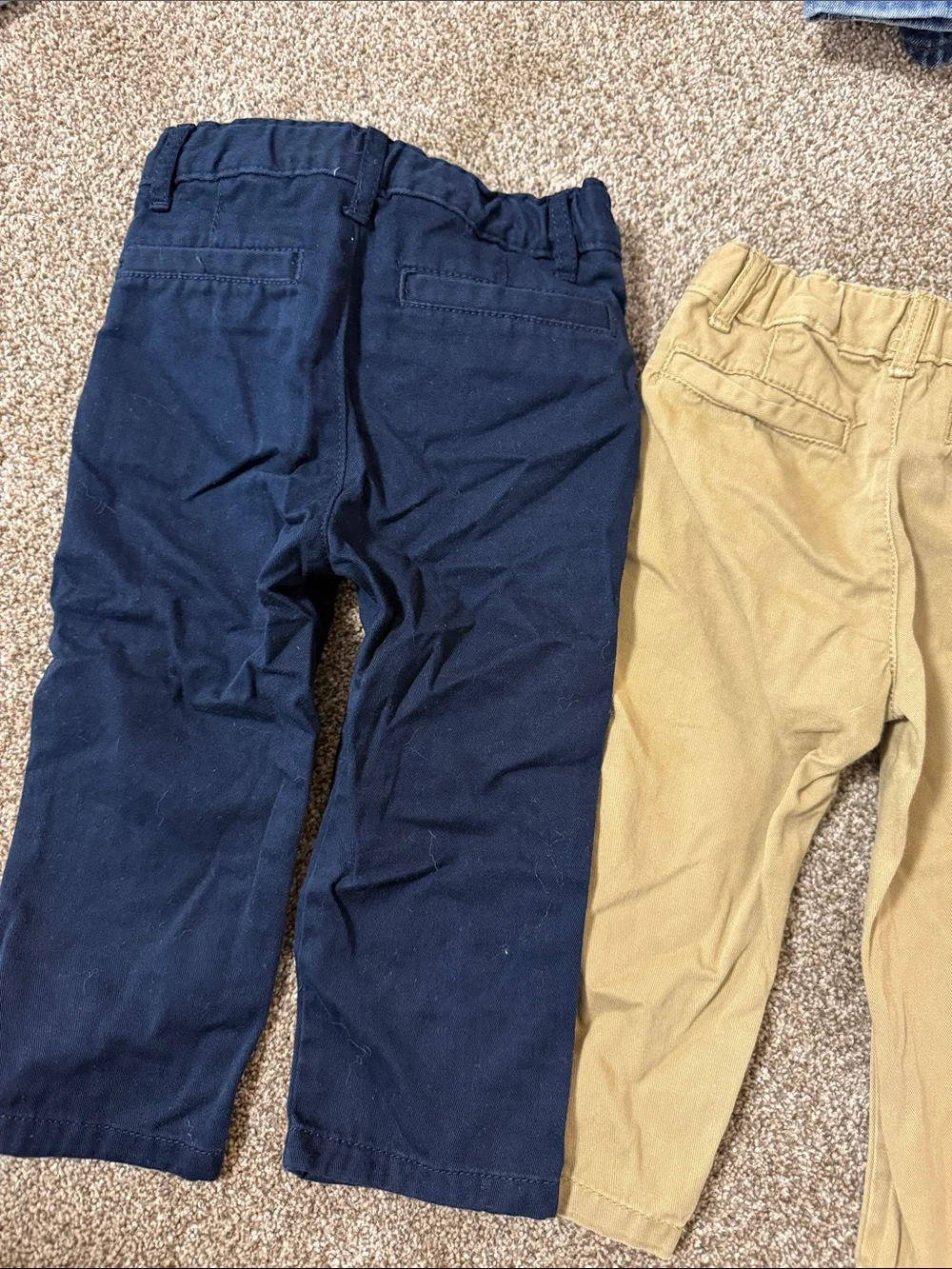 The Children's Place Toddler Pants - Navy & Khaki Pair